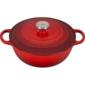 Le Creuset Enameled Cast Iron Signature Deep Round Oven, 5.25qt., Cerise NIB